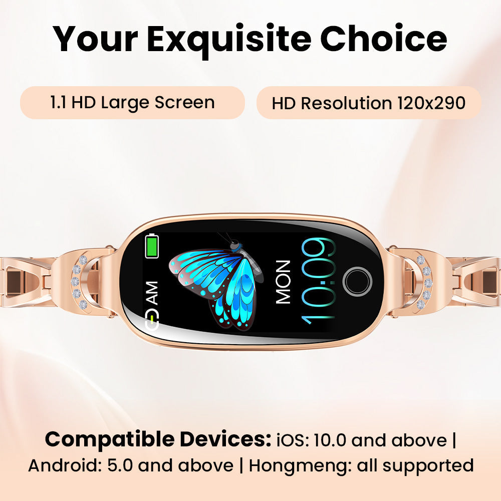 Luxus-Smartwatch im Diamant-Design