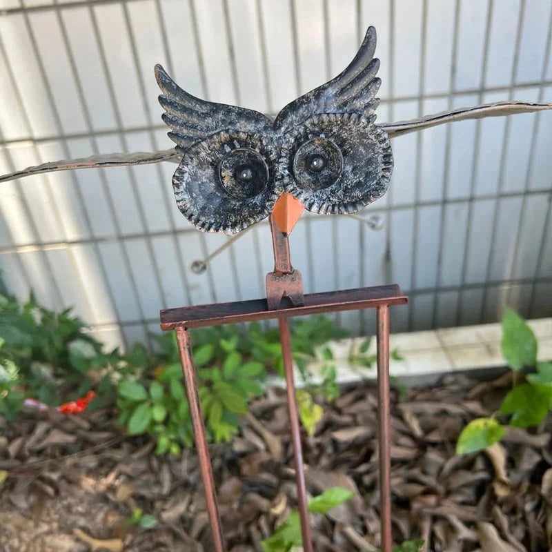 EagleWing™ 102 cm handgefertigte Gartenskulptur – Atemberaubende bewegliche Outdoor-Dekoration