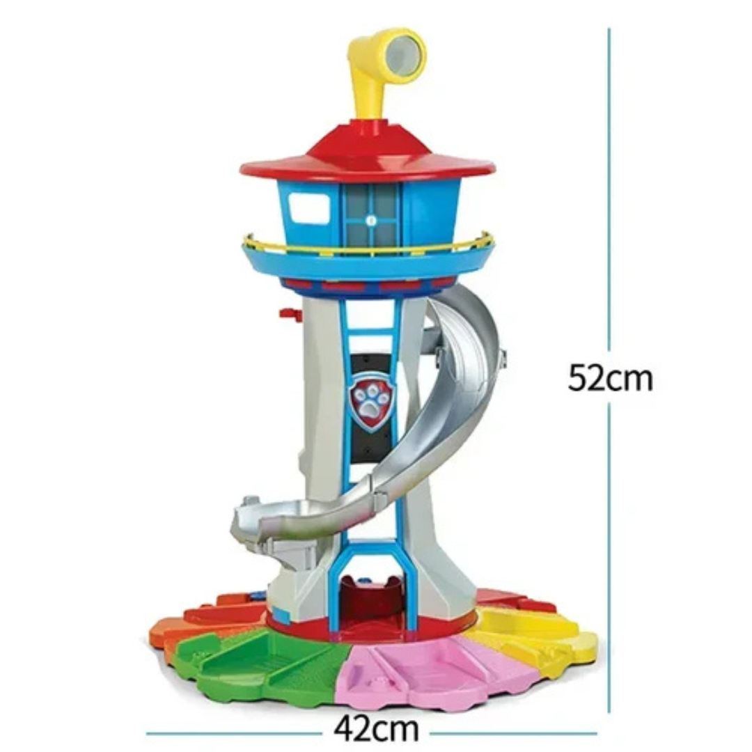 Kinderspielset mit Autos und Rutschbahn-Rennstrecke – Spielzeug für drinnen & draußen