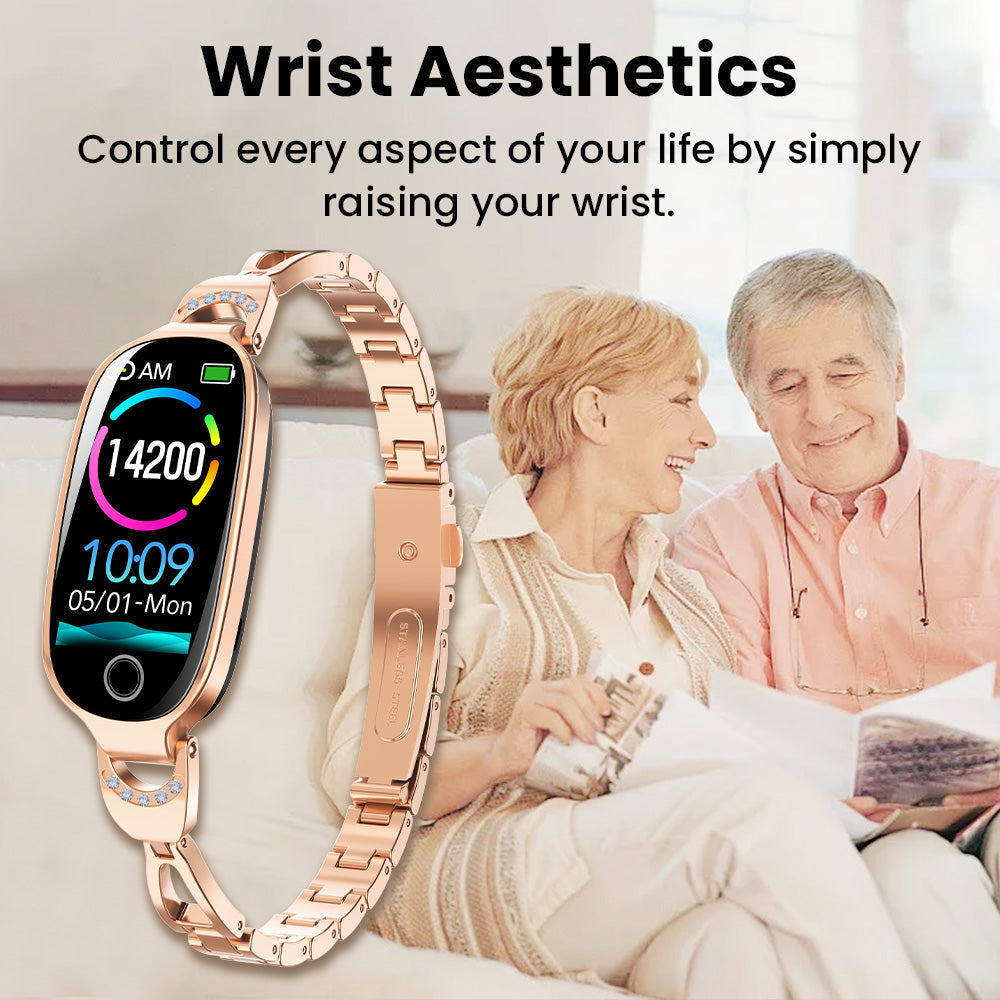 Luxus-Smartwatch im Diamant-Design