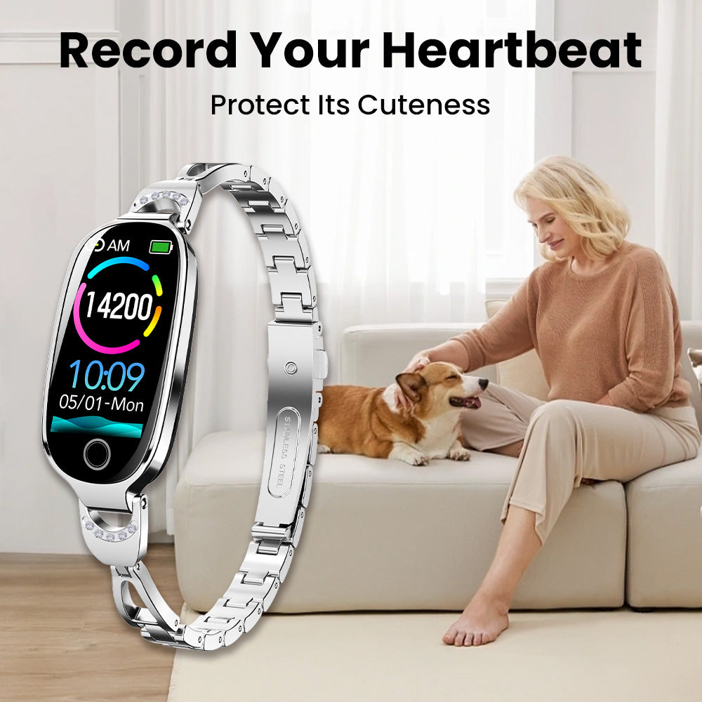Luxus-Smartwatch im Diamant-Design