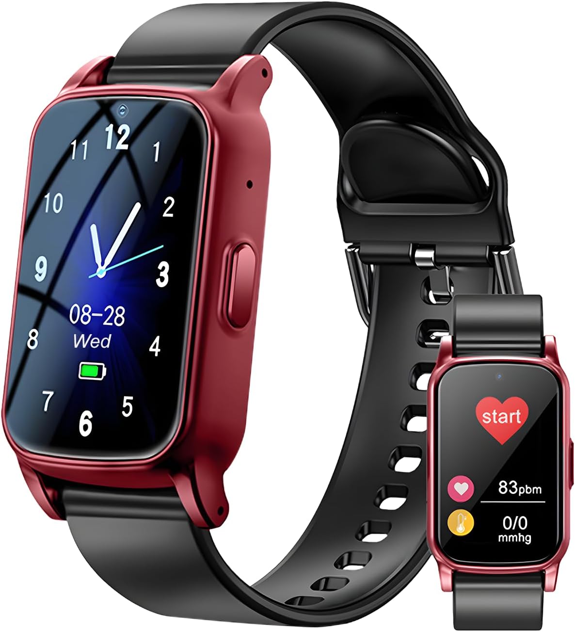 Senioren GPS Smartwatch – Sturzerkennung, SOS-Notfallalarm & Aktivitäts-Tracking für ältere Menschen