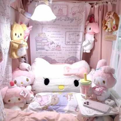 81 cm Sanrio Hello Kitty Plüsch Kissen / Kuschelkissen