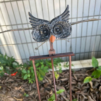 EagleWing™ 102 cm handgefertigte Gartenskulptur – Atemberaubende bewegliche Outdoor-Dekoration