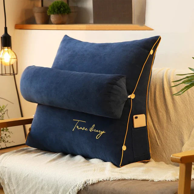 Lesekissen mit Rückenlehne – Luxuriöses Lesekissen für das Bett