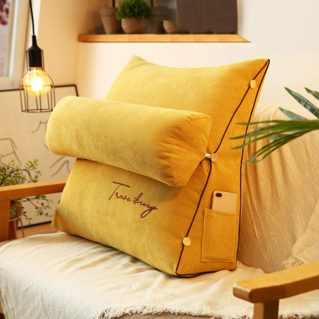 Lesekissen mit Rückenlehne – Luxuriöses Lesekissen für das Bett