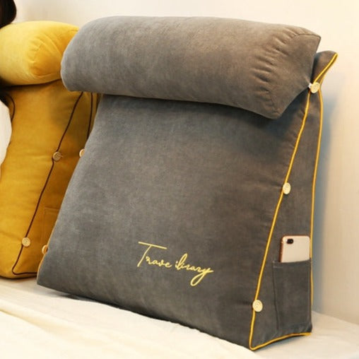 Lesekissen mit Rückenlehne – Luxuriöses Lesekissen für das Bett