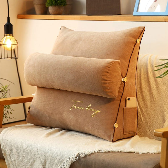 Lesekissen mit Rückenlehne – Luxuriöses Lesekissen für das Bett