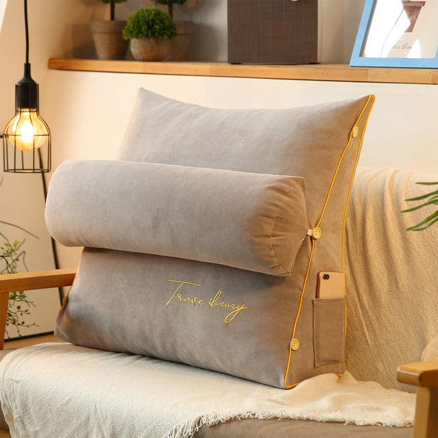Lesekissen mit Rückenlehne – Luxuriöses Lesekissen für das Bett