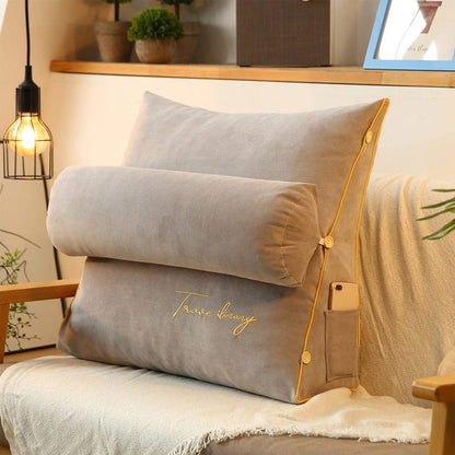 Lesekissen mit Rückenlehne – Luxuriöses Lesekissen für das Bett