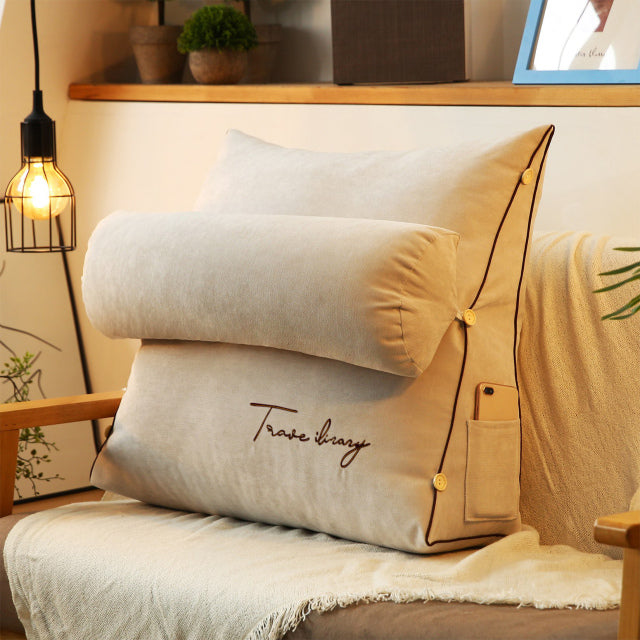 Lesekissen mit Rückenlehne – Luxuriöses Lesekissen für das Bett